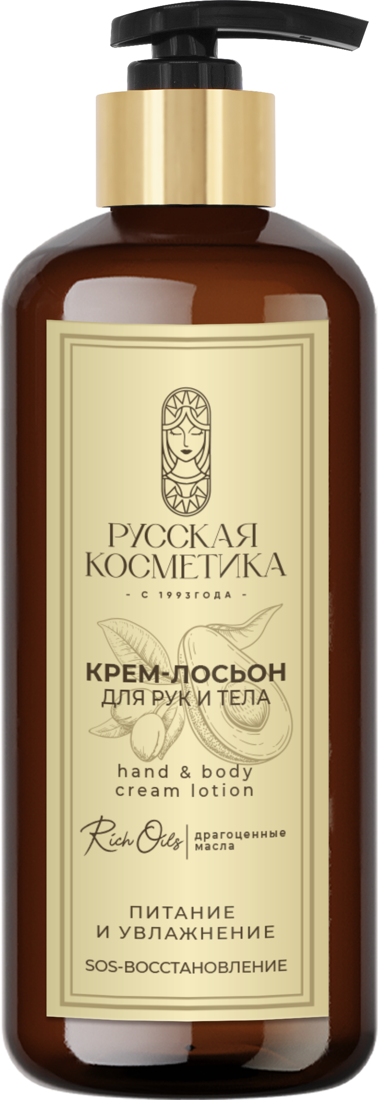Крем-лосьон для рук и тела "ПИТАНИЕ И УВЛАЖНЕНИЕ"