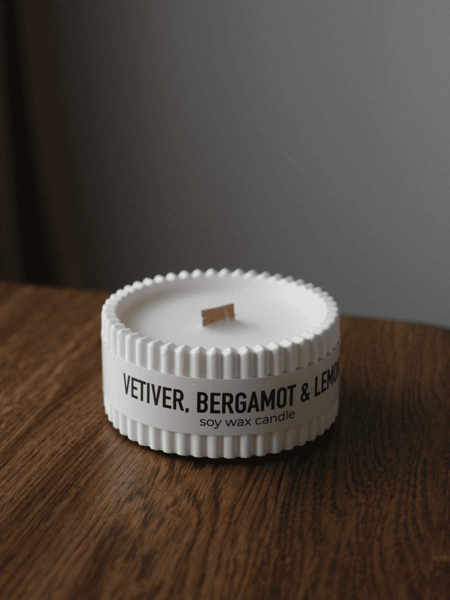 Свеча Vetiver, bergamot & lemon, 100 мл