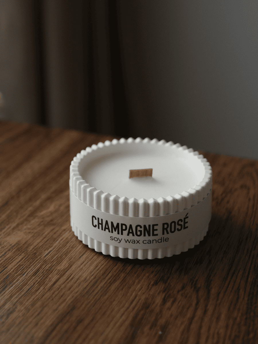 Свеча Champagne rose, 100 мл