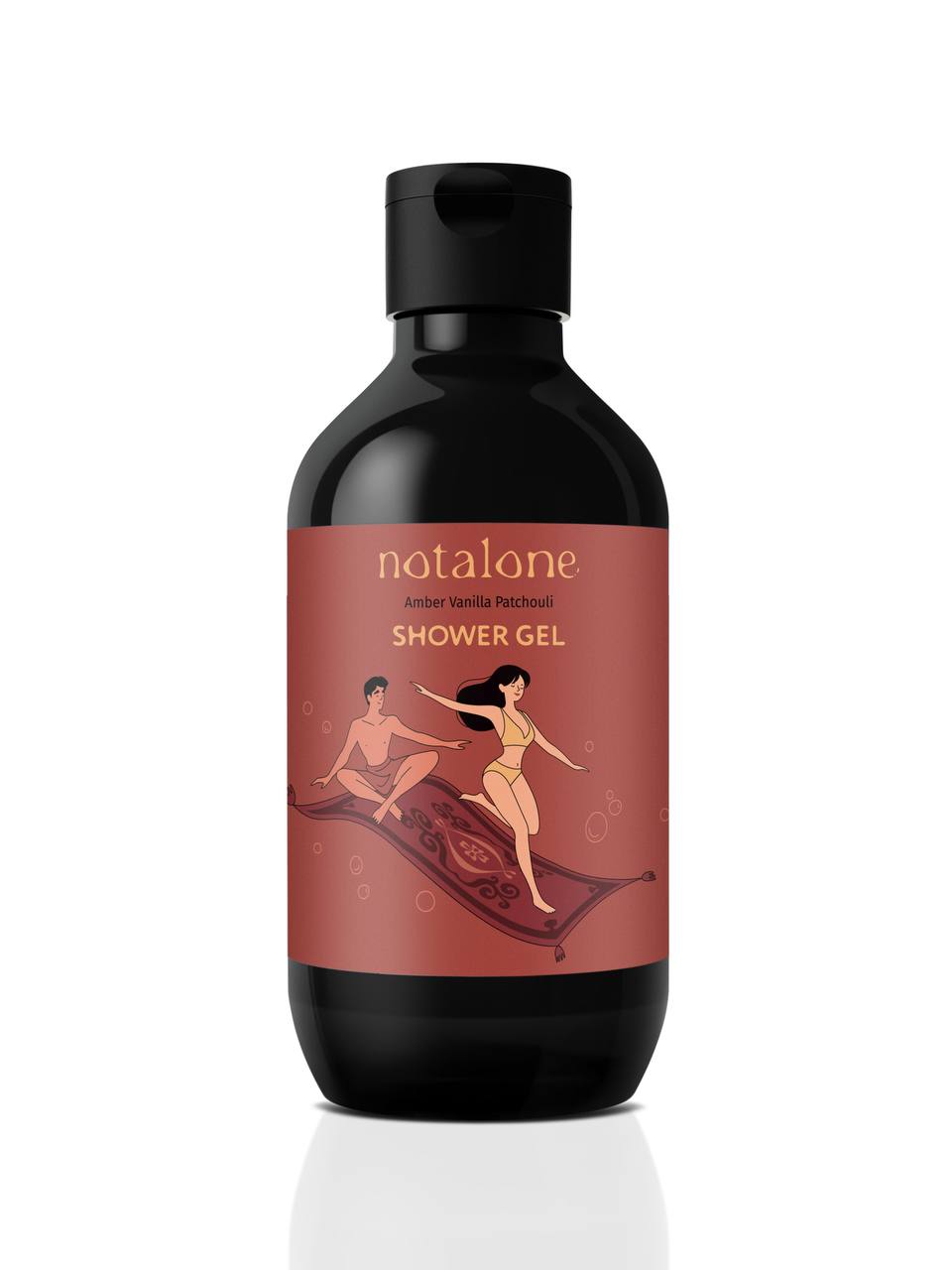 Парфюмированный гель для душа NOTALONE Amber Vanilla Patchouli