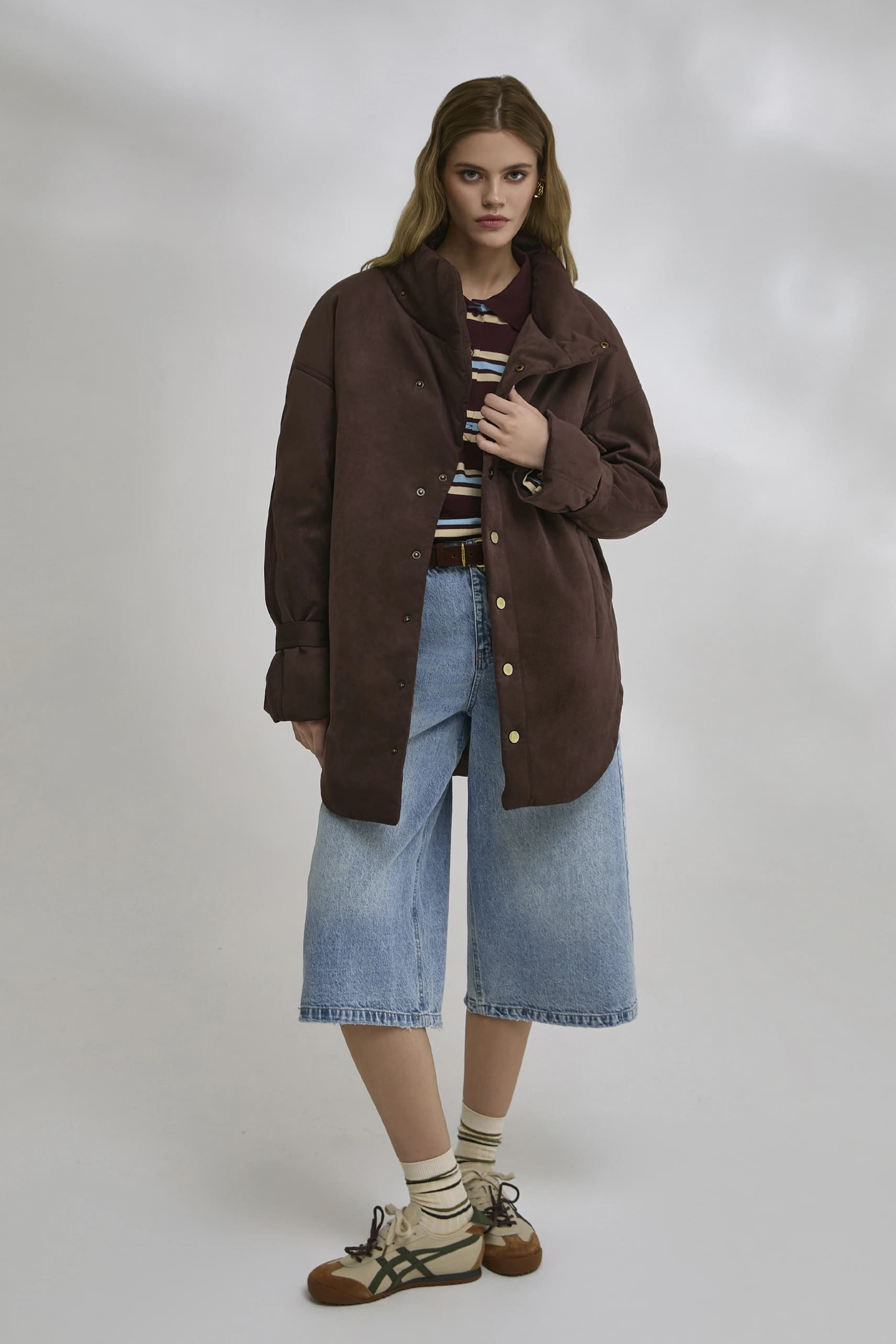 Куртка-рубашка шоколад