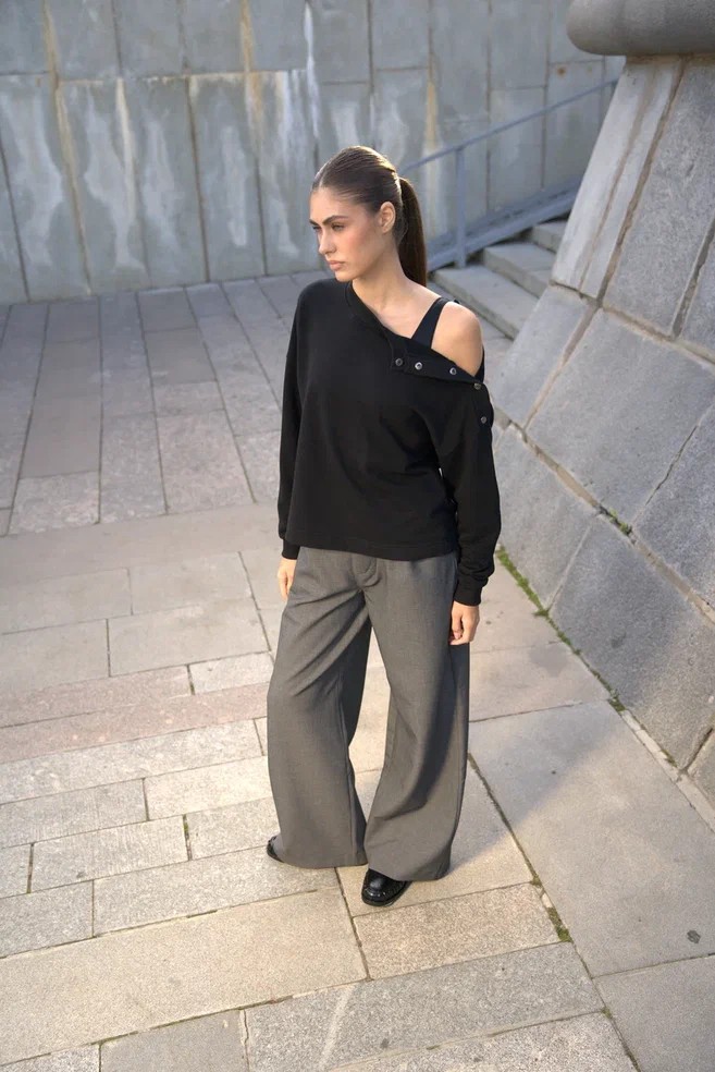 Свитшот с кнопками