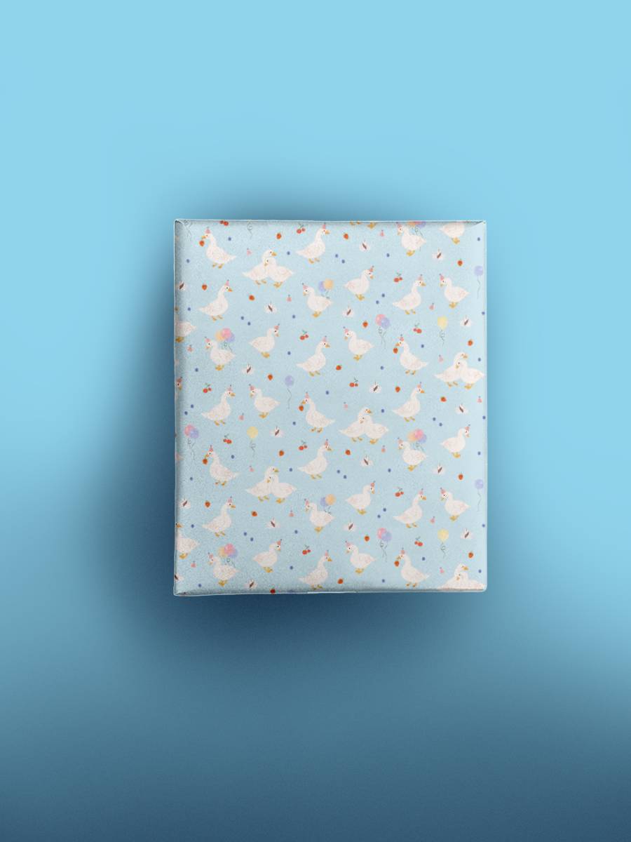 Упаковочная бумага, 2 листа, 100х70см, GOOSE