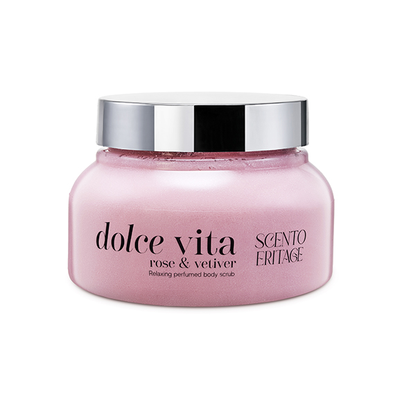 Расслабляющий скраб для тела Dolce vita Rose&Vetiver