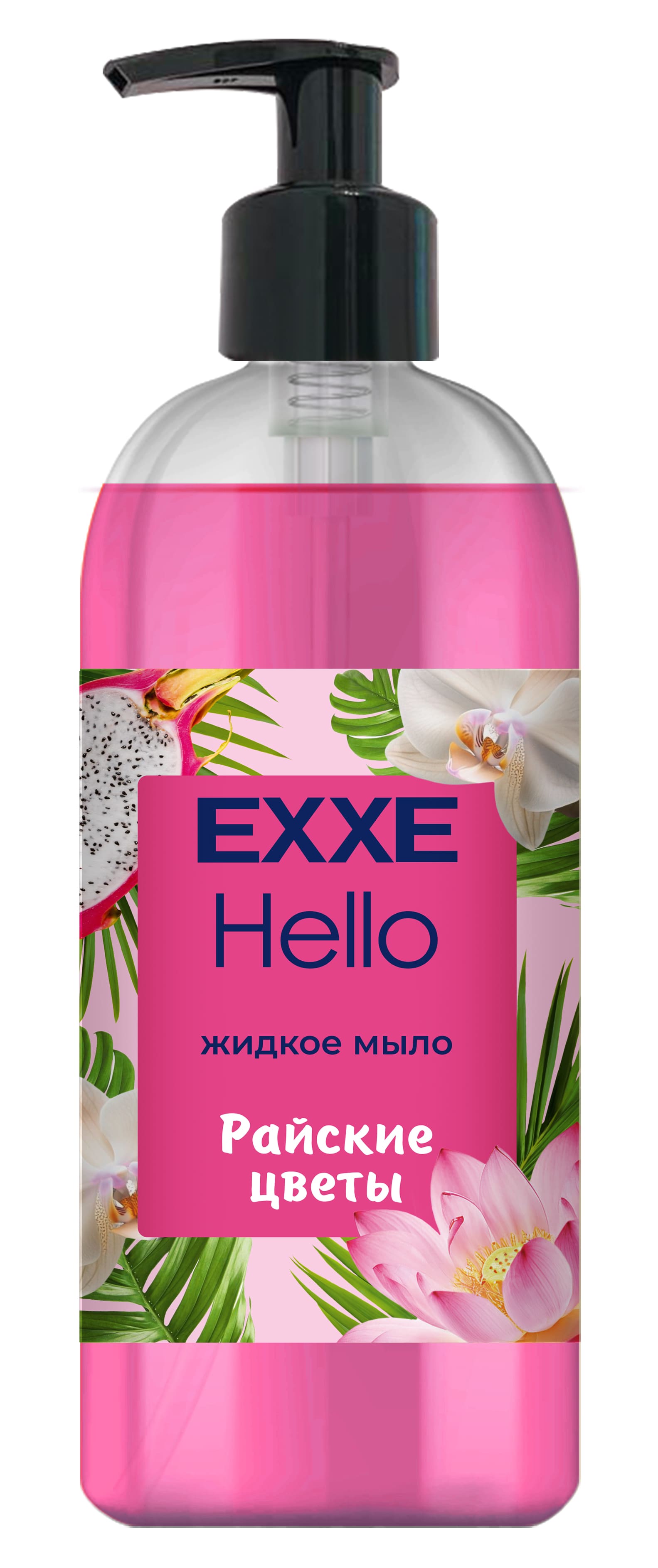 EXXE Hello Жидкое мыло "Райские цветы", 500 мл