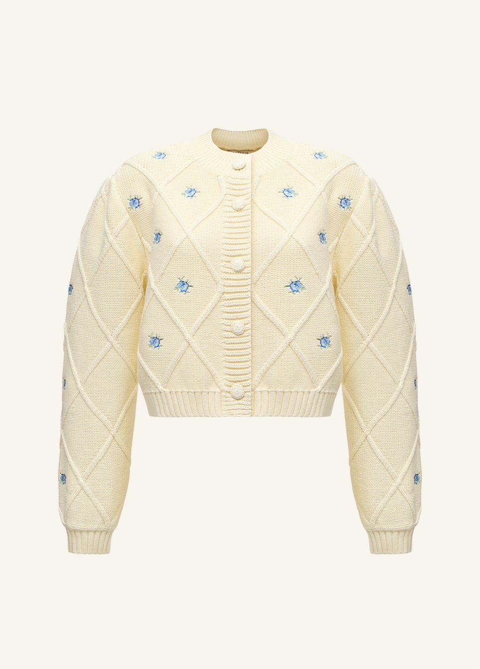 Кардиган English Garden White