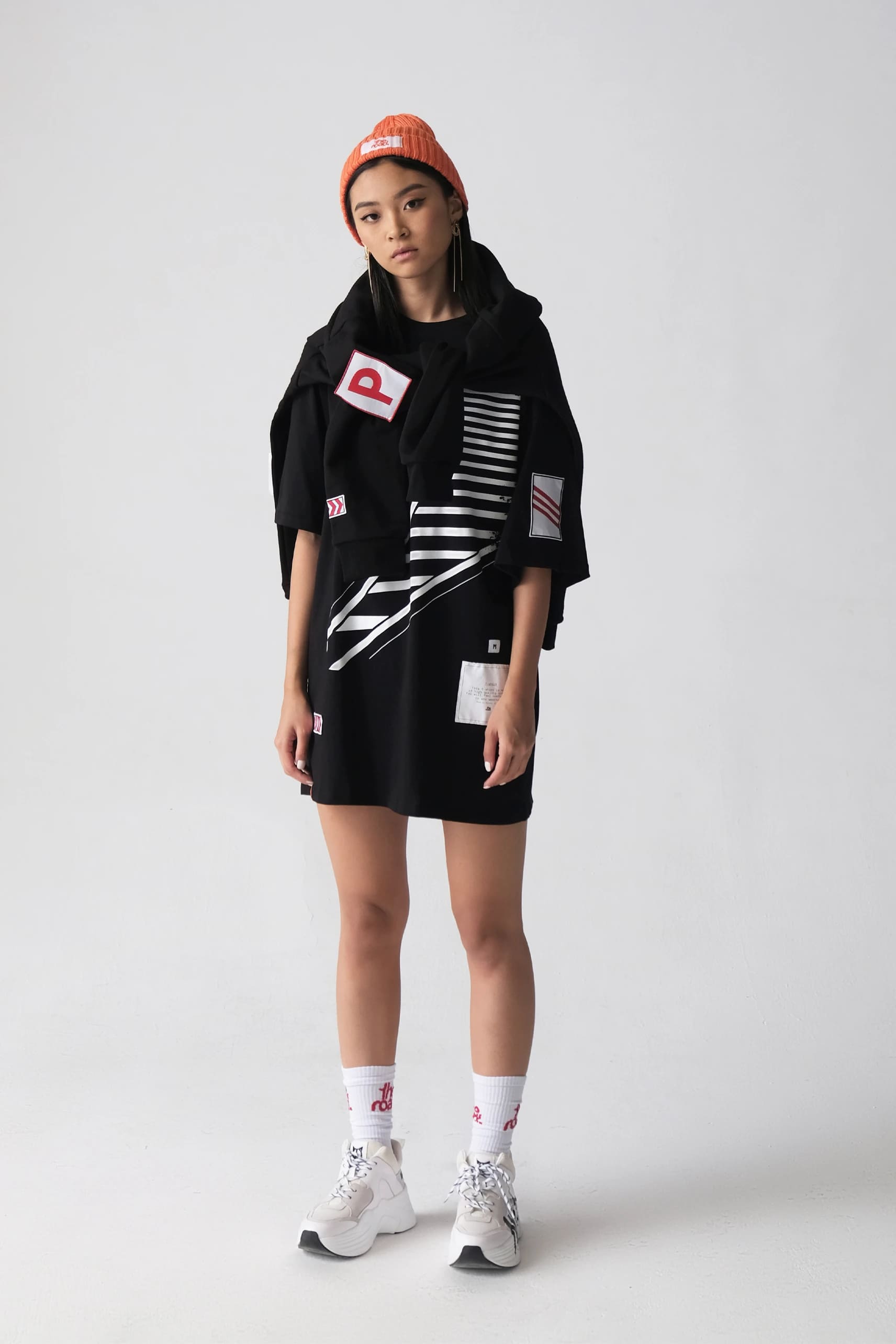Футболка unisex черная с принтом