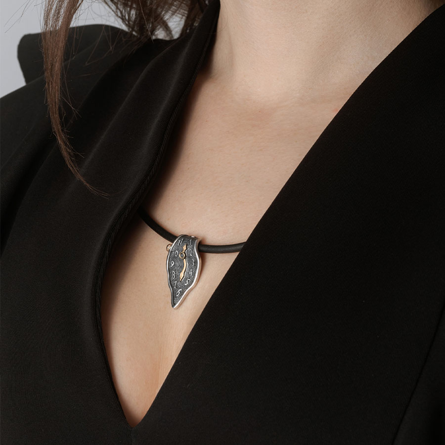 Дизайнерское украшение колье - кулон DALI NECKLACE