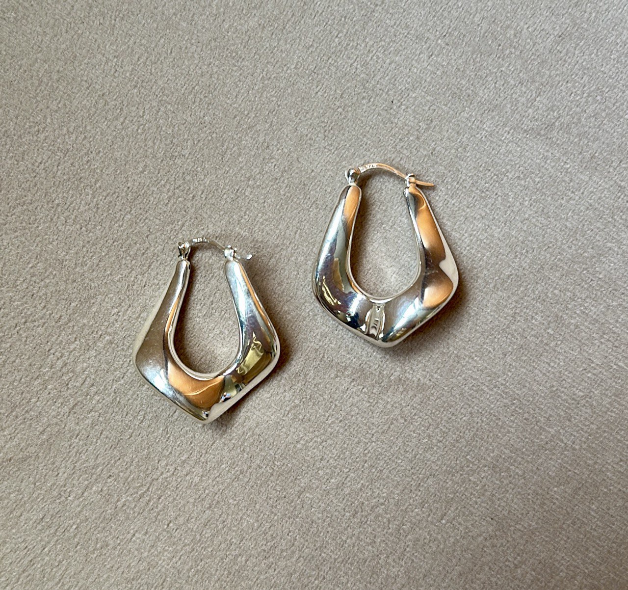 Серьги из серебра