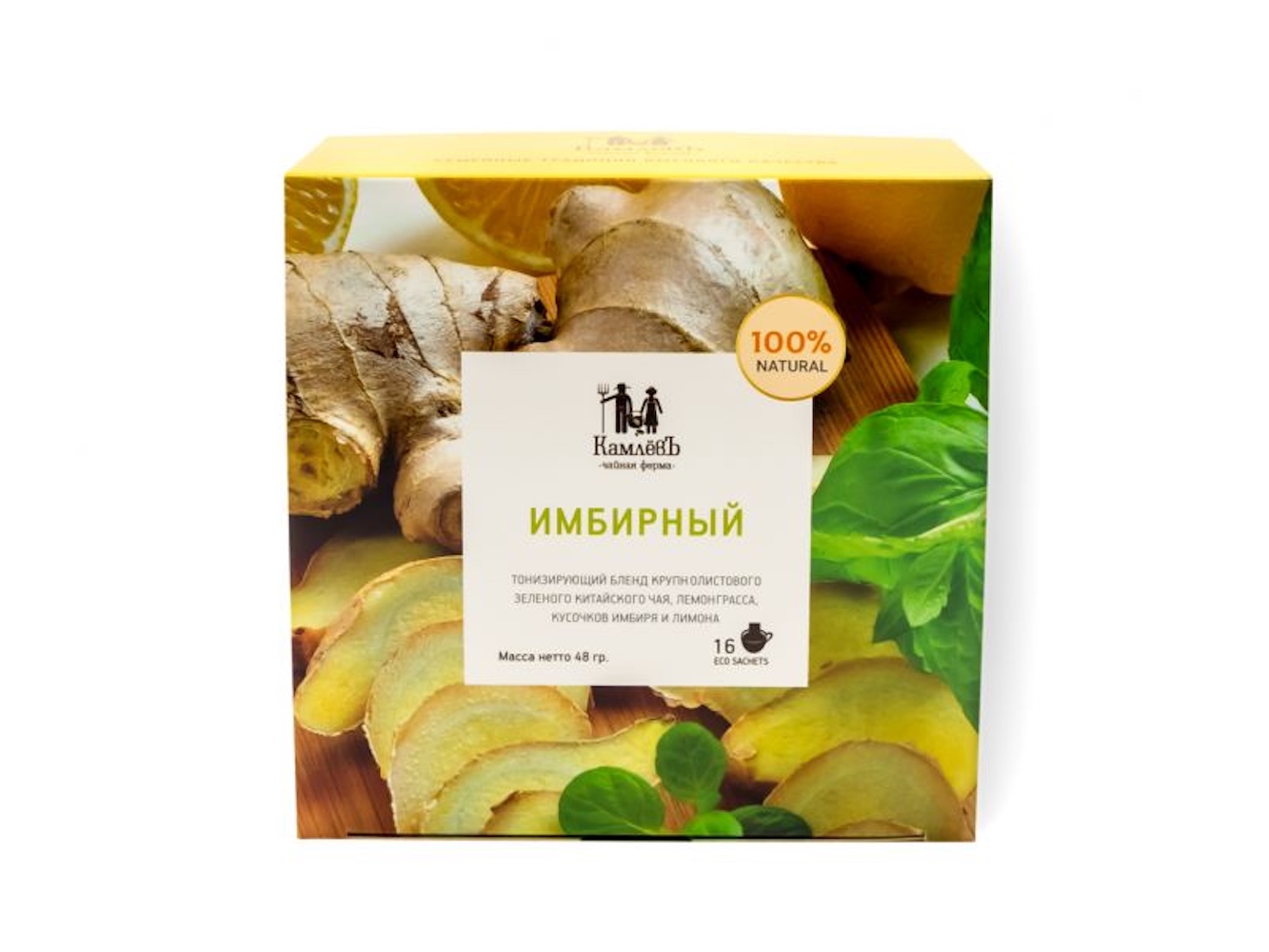 Имбирный / Эко Саше - чай