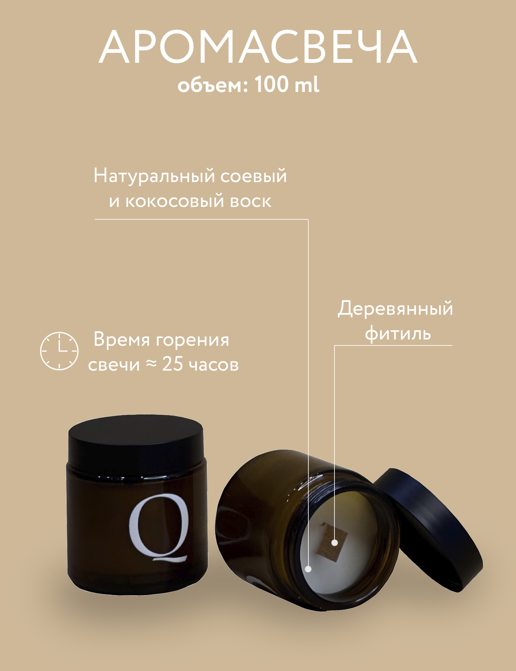 Свеча парфюмированая