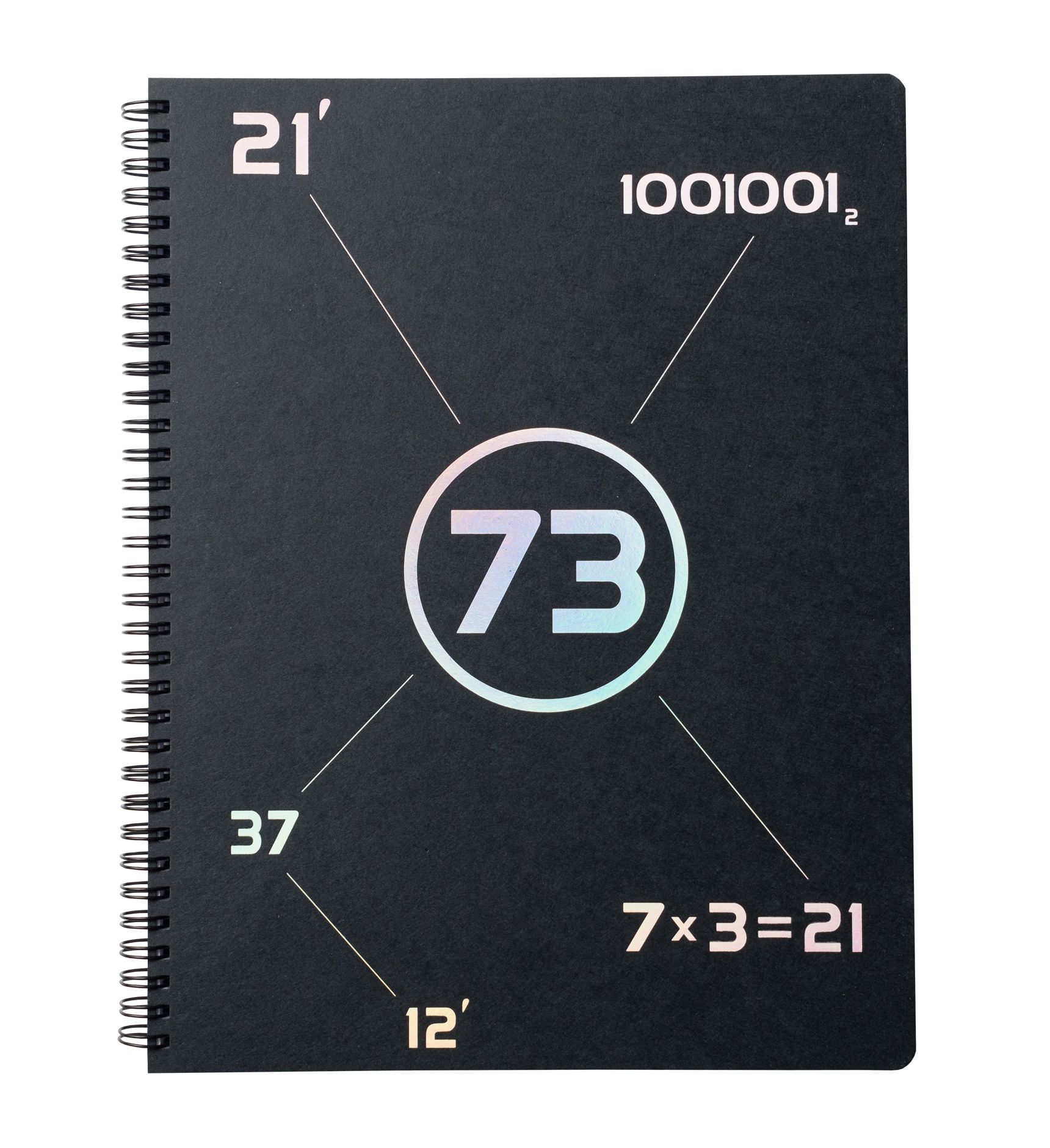 Тетрадь А4 «73», клетка, точка, белые листы