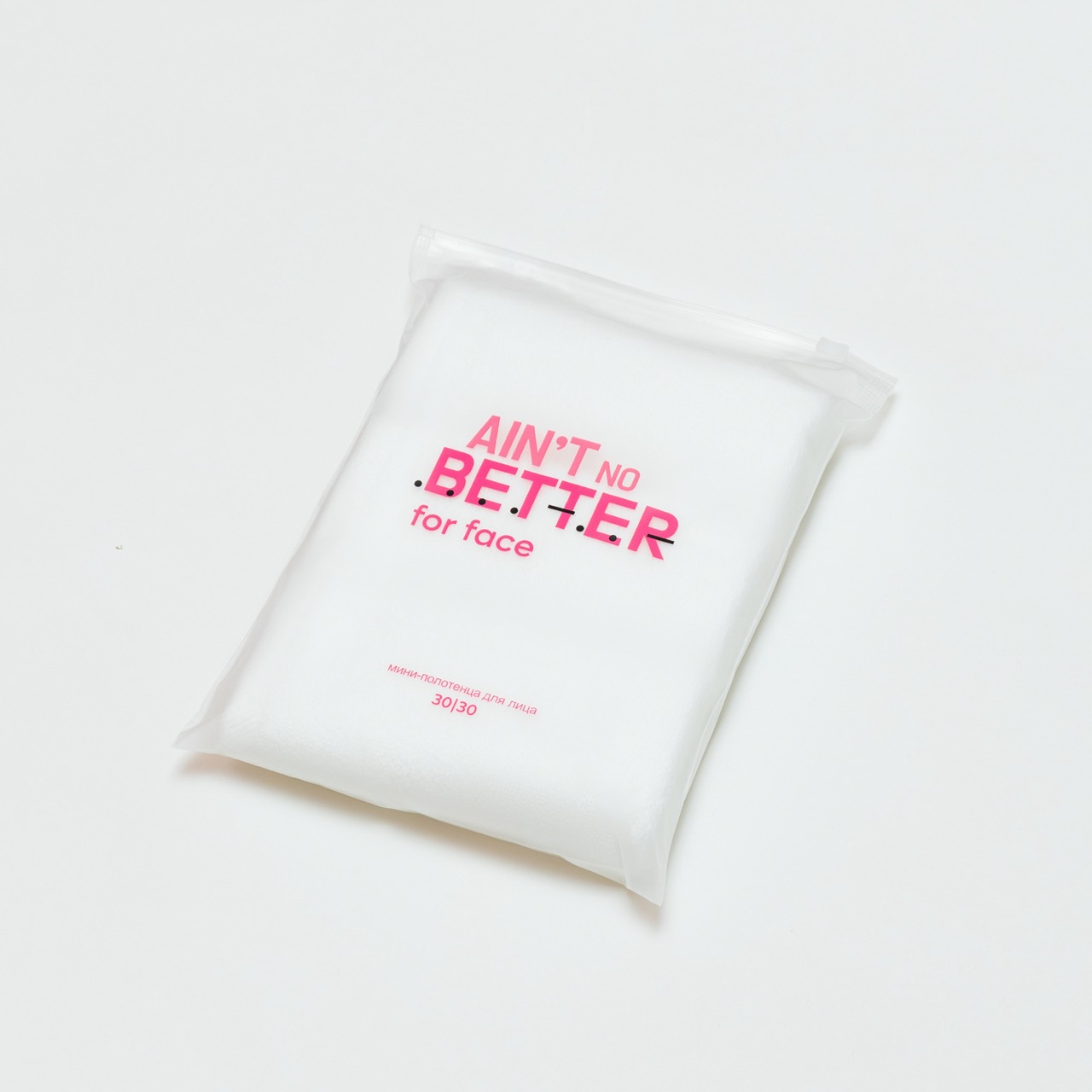 AIN'T NO BETTER FOR FACE, БЕЛЫЙ, 30Х30