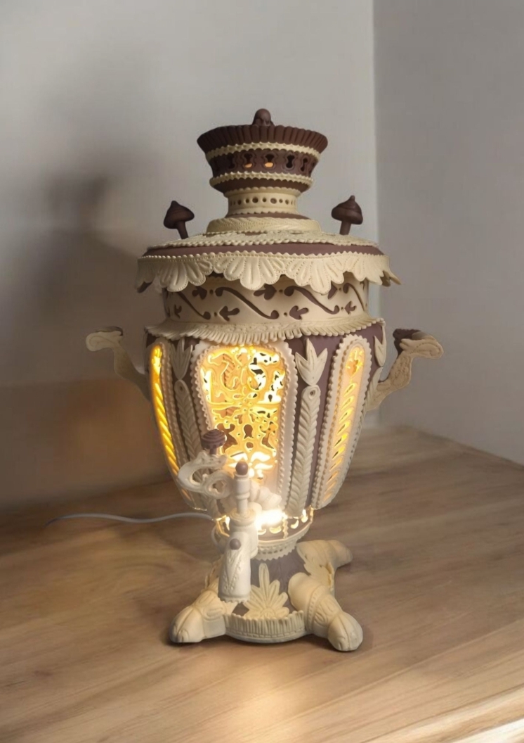 Русский самовар - ночник.