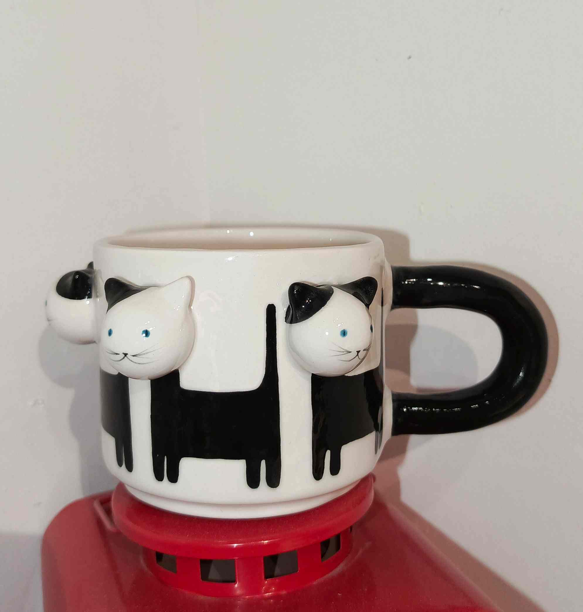 Чашка Кошки ч/б