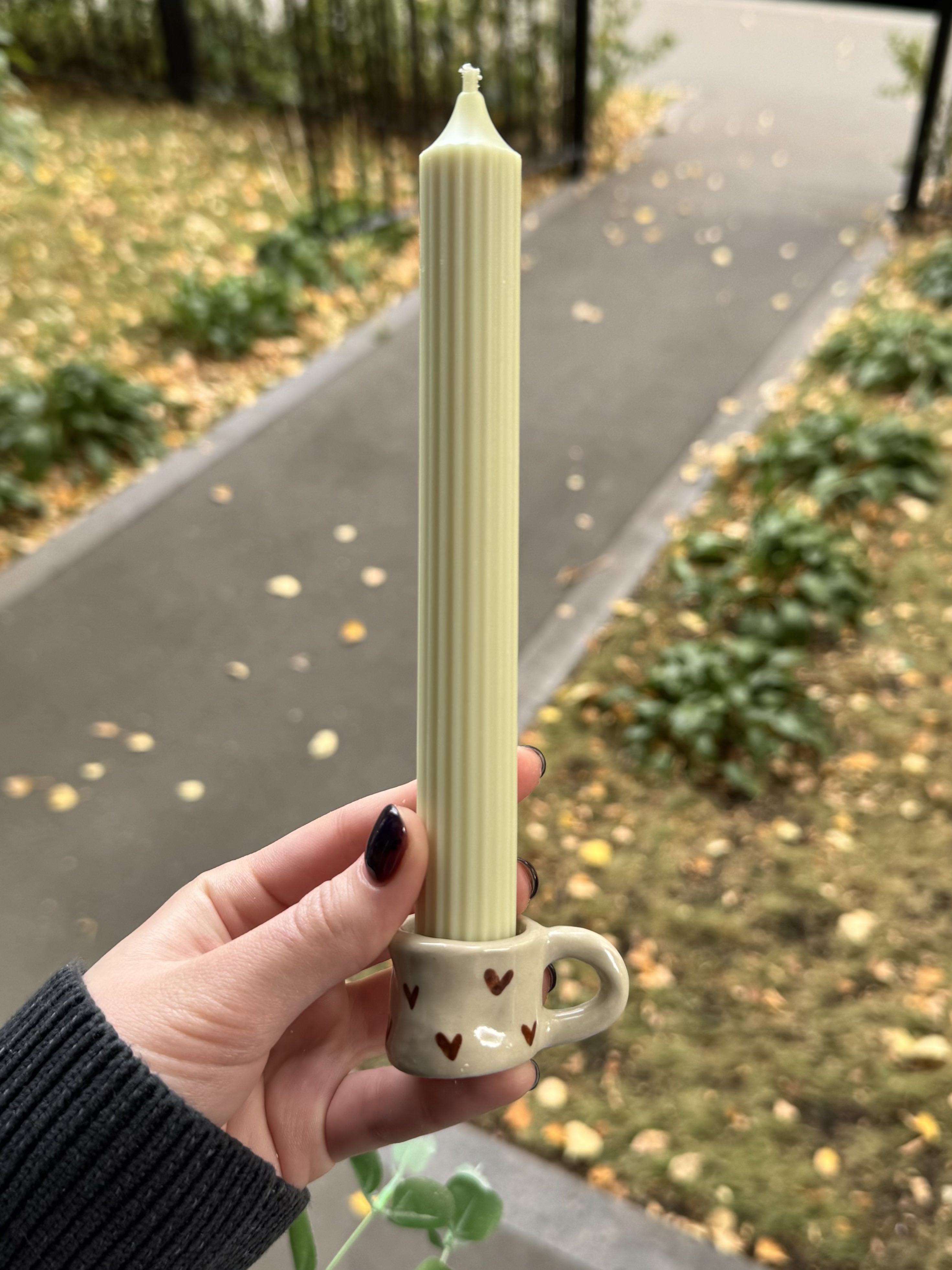 Подсвечник чашечка