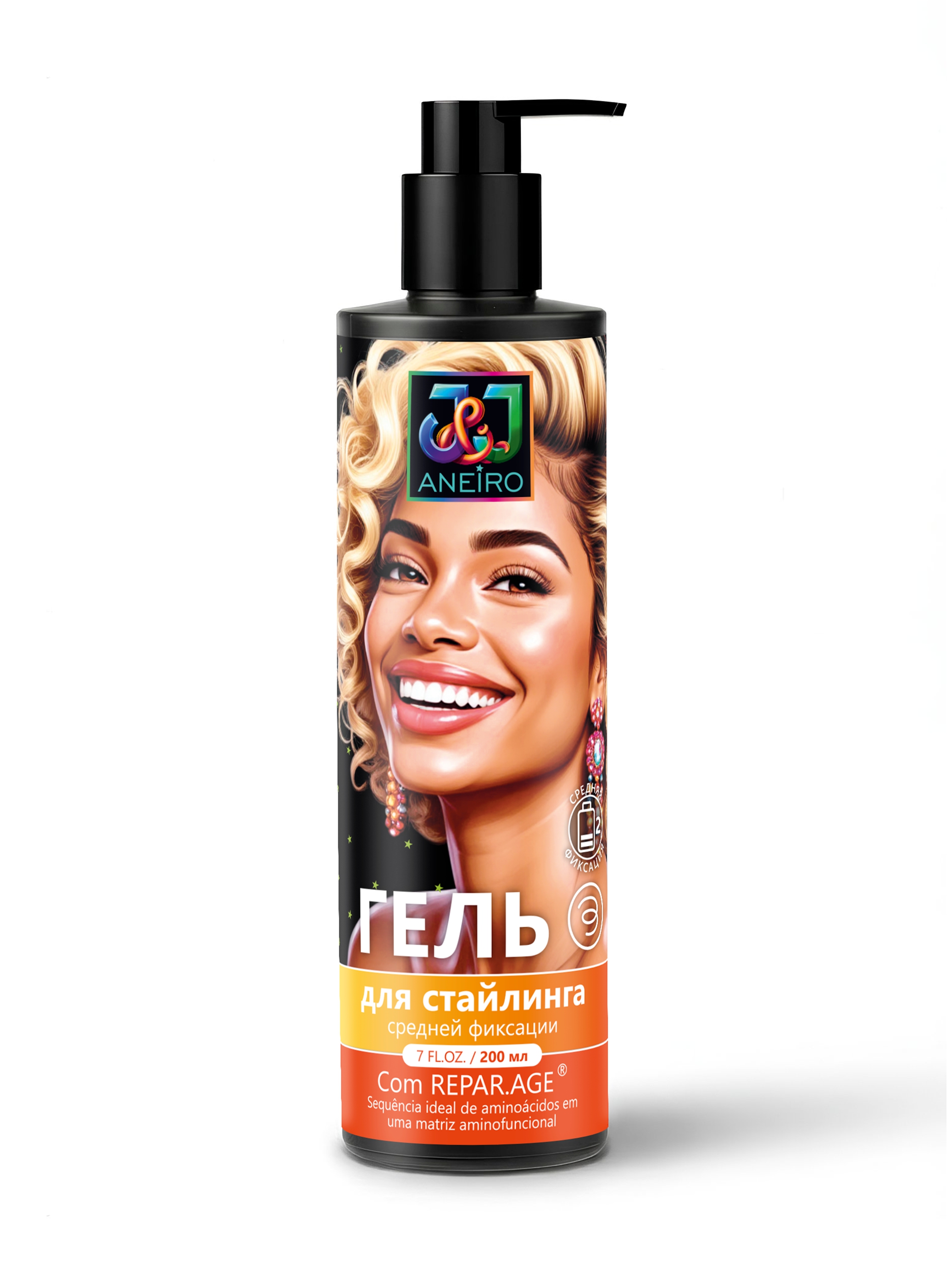 Гель для стайлинга com repar.age®, средней фиксации