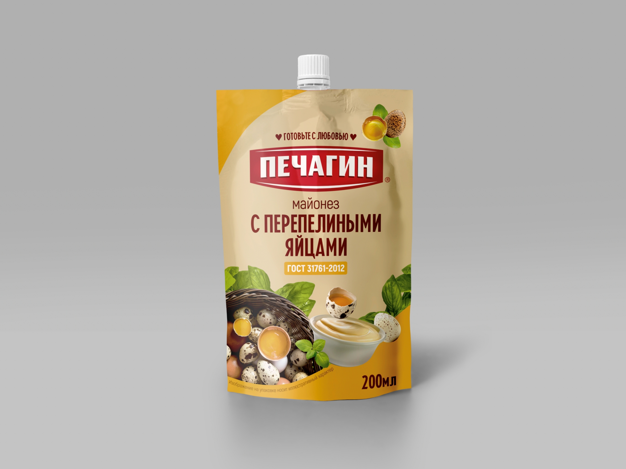 Майонез “C перепелиными яйцами”