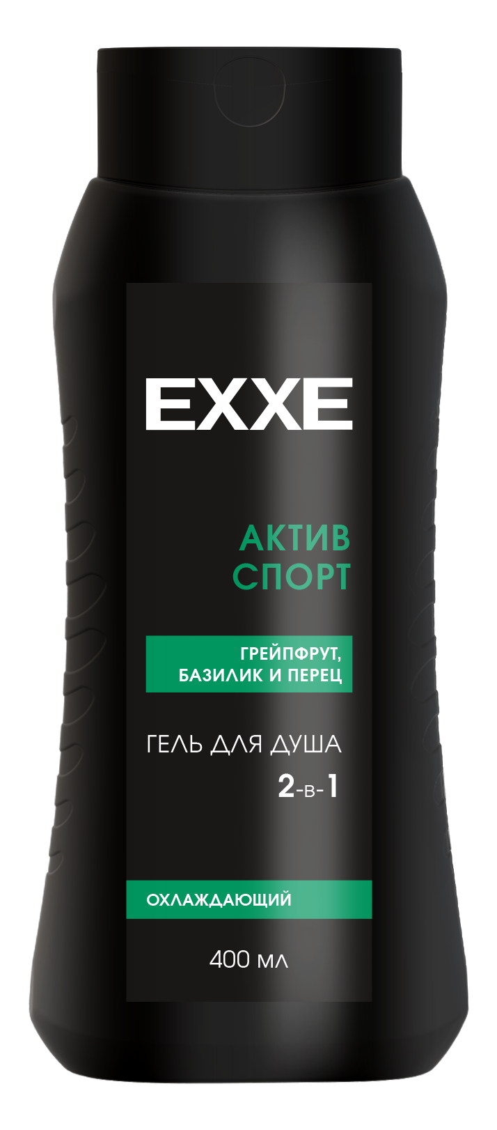 EXXE MEN Мужской гель для душа 2в1 "Актив Спорт" Охлаждающий