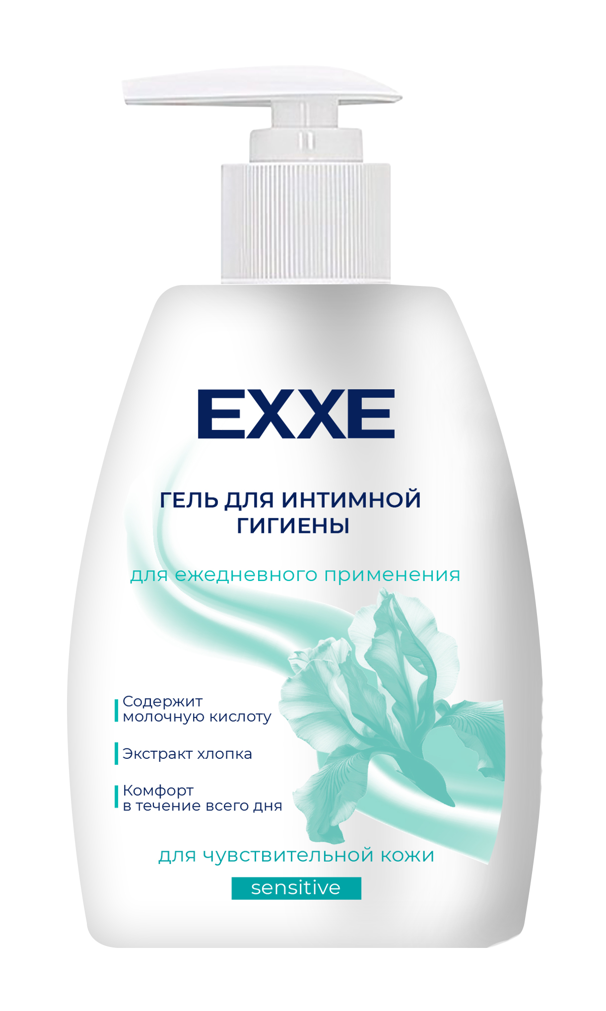 EXXE Гель для интимной гигиены Sensitive, 250 мл