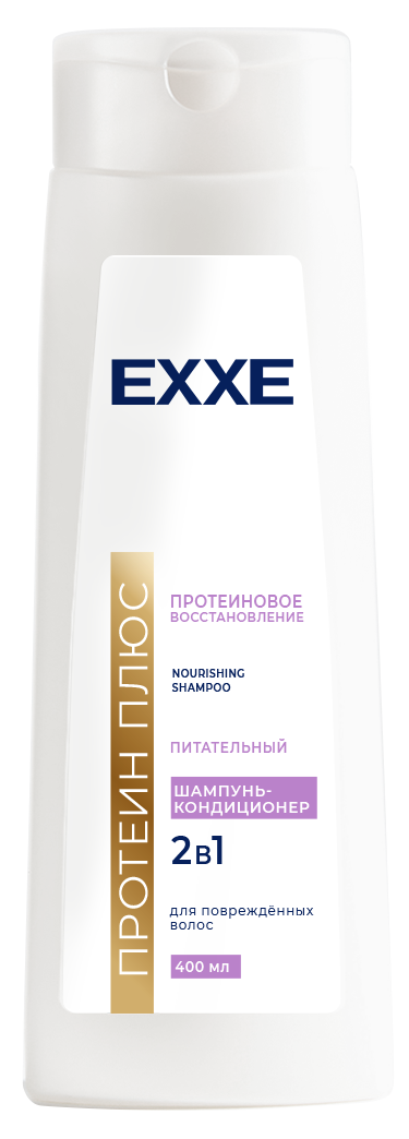 EXXE Шампунь PROTEIN PLUS "Протеиновое восстановление", 400 мл