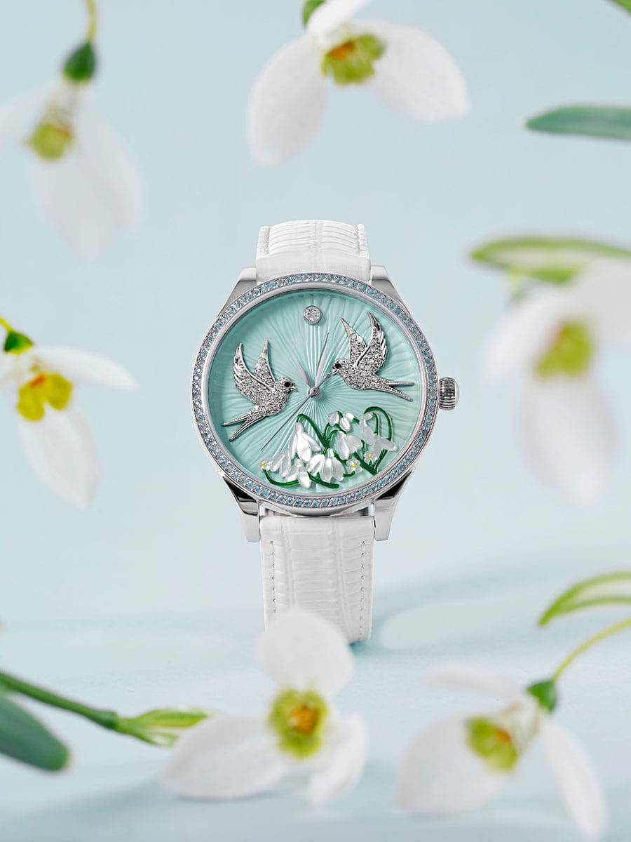 Серебряные женские часы NIKA EXCLUSIVE