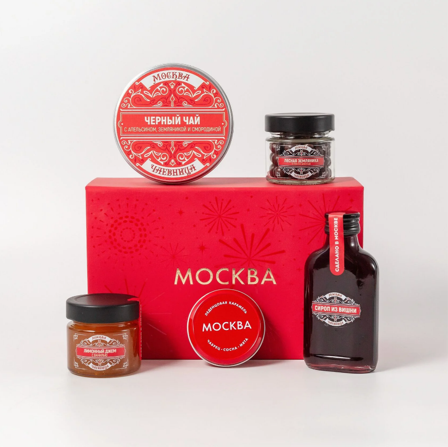 Большой чайный набор Москва