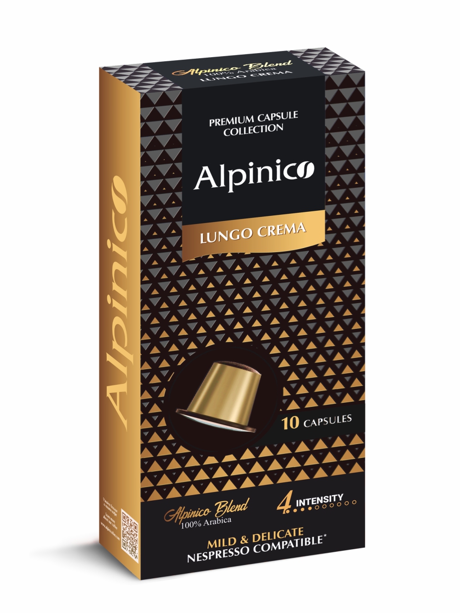 Кофе в капсулах Lungo Crema для системы Неспрессо