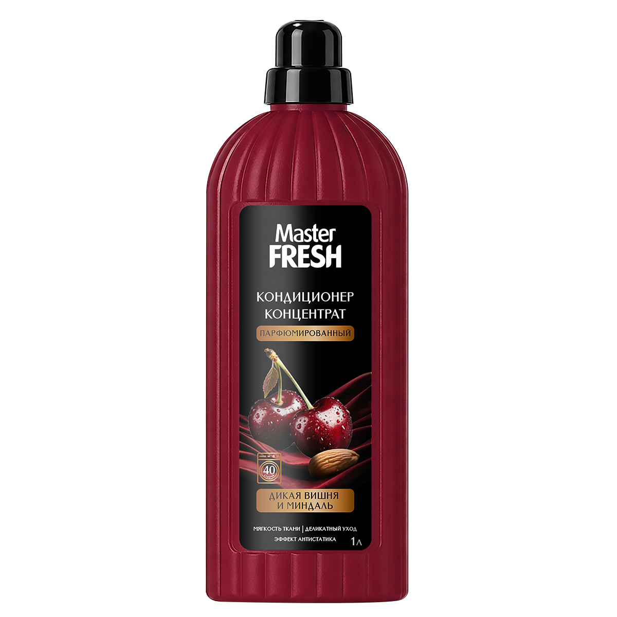 Master FRESH кондиционер-концентрат "Дикая вишня и миндаль", 1л