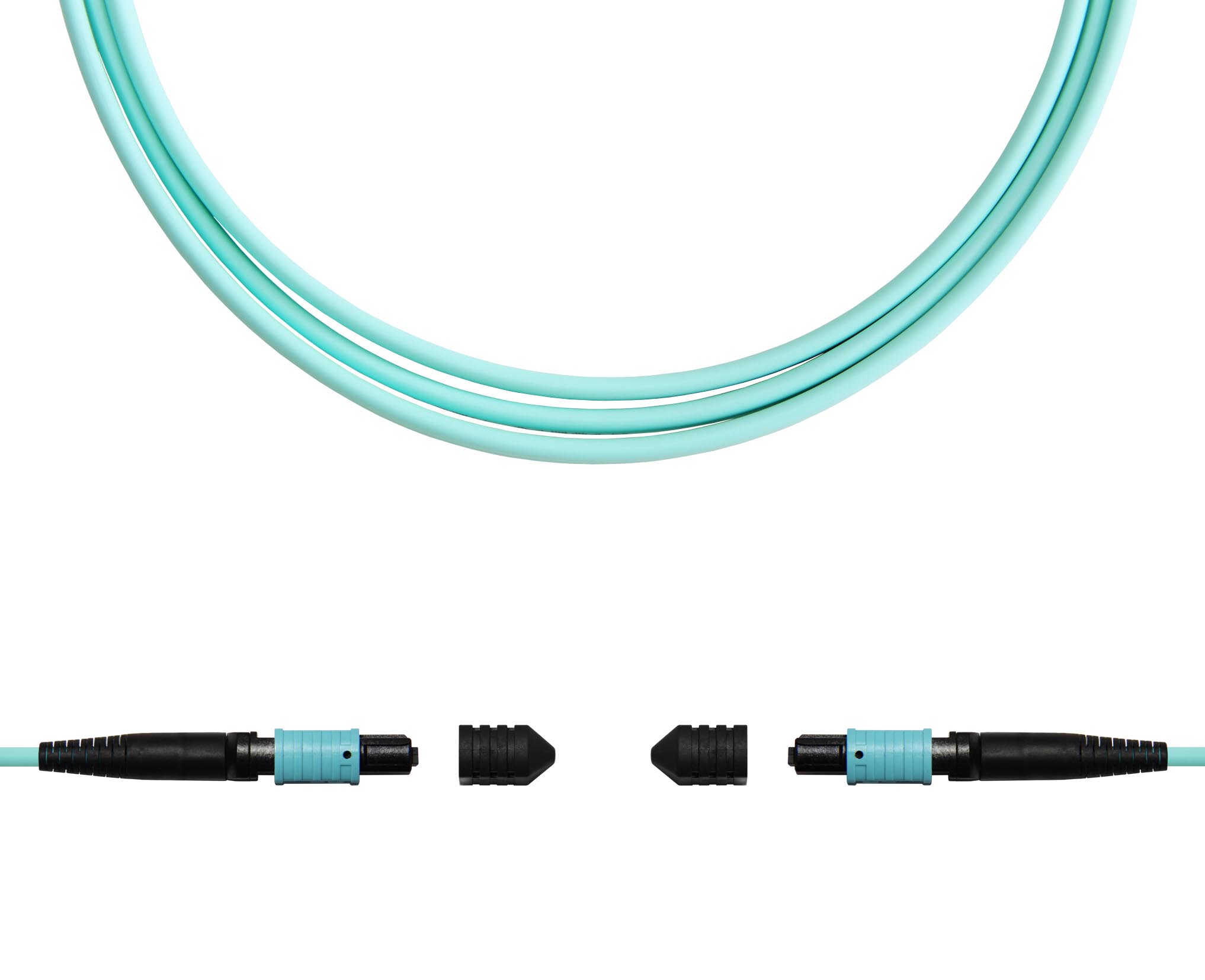 TELCORD ШОС-3.0-12-MPO/U(f)-MPO/U(f)-B-MM503-LSZH-AQ