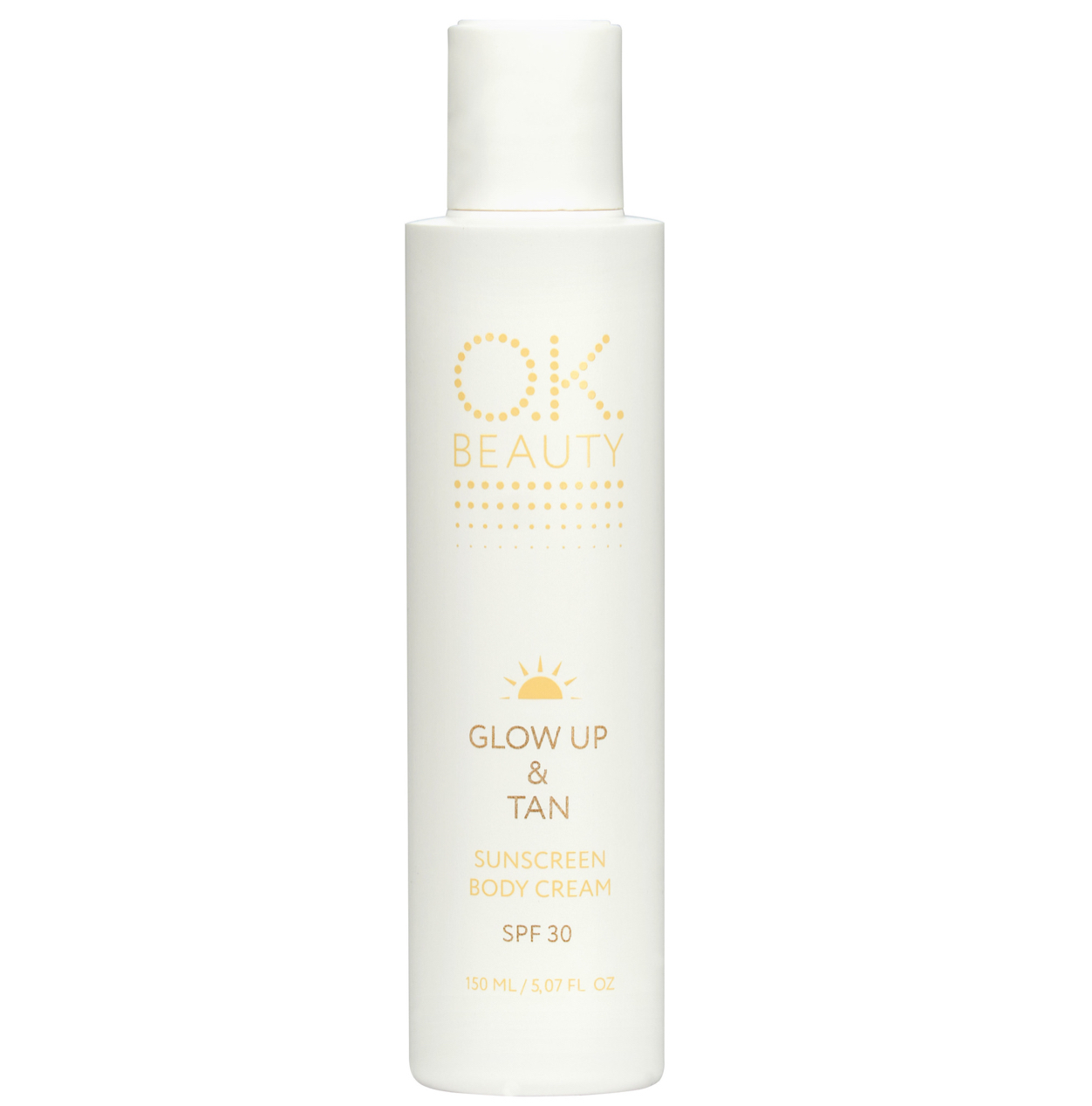 Солнцезащитный крем для тела SPF 30 OK BEAUTY GLOW UP & TAN