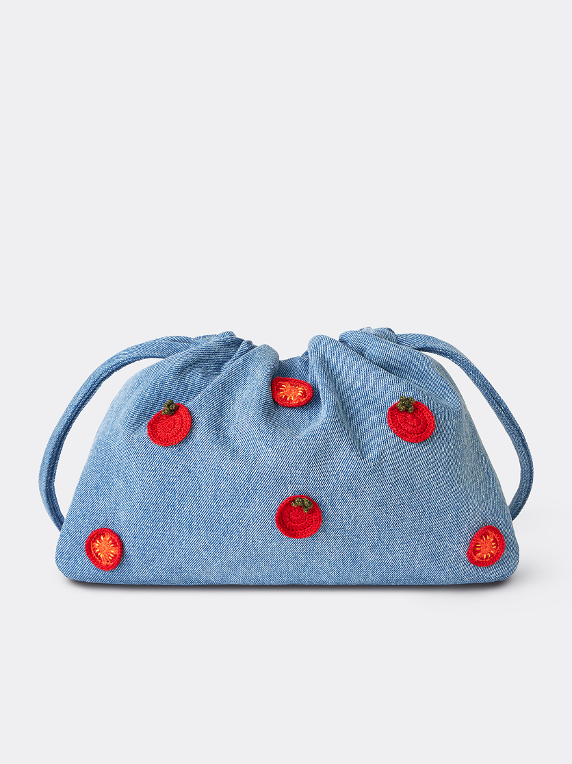 Сумка из денима Pomodoro