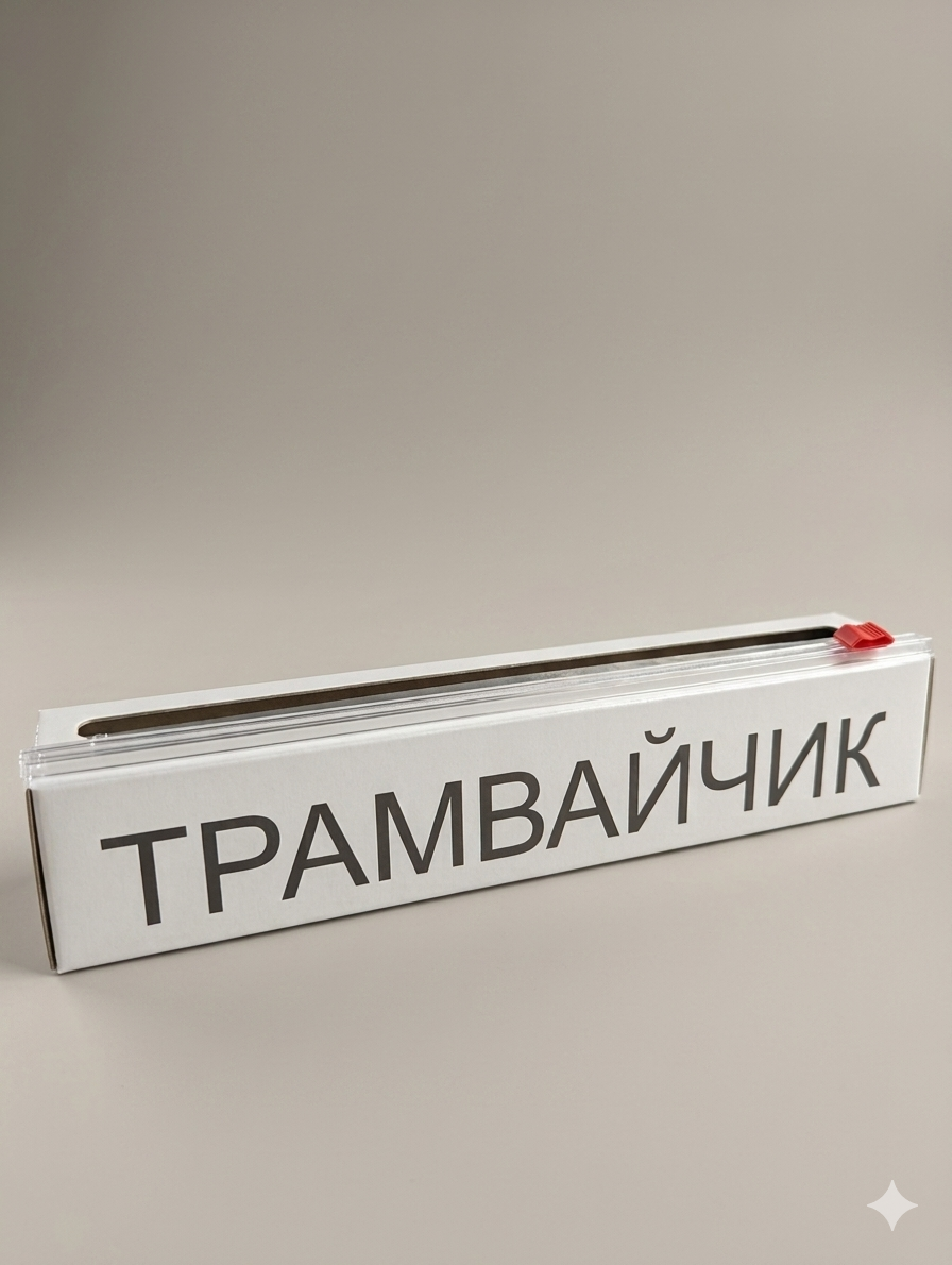 Дышащая пищевая пленка с резаком и диспенсером