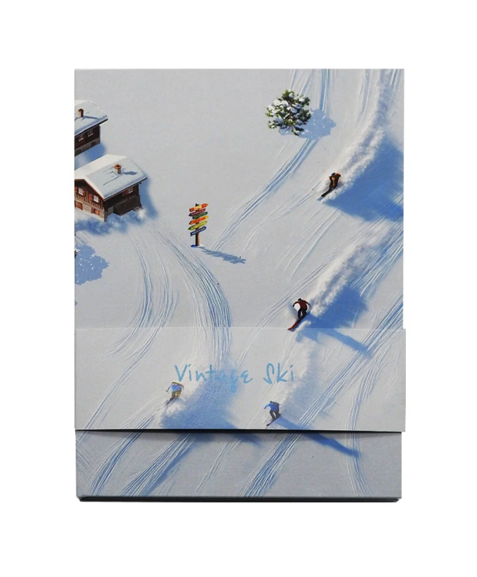 Блокнот Kairos' gift "Лыжи", лимитированный тираж