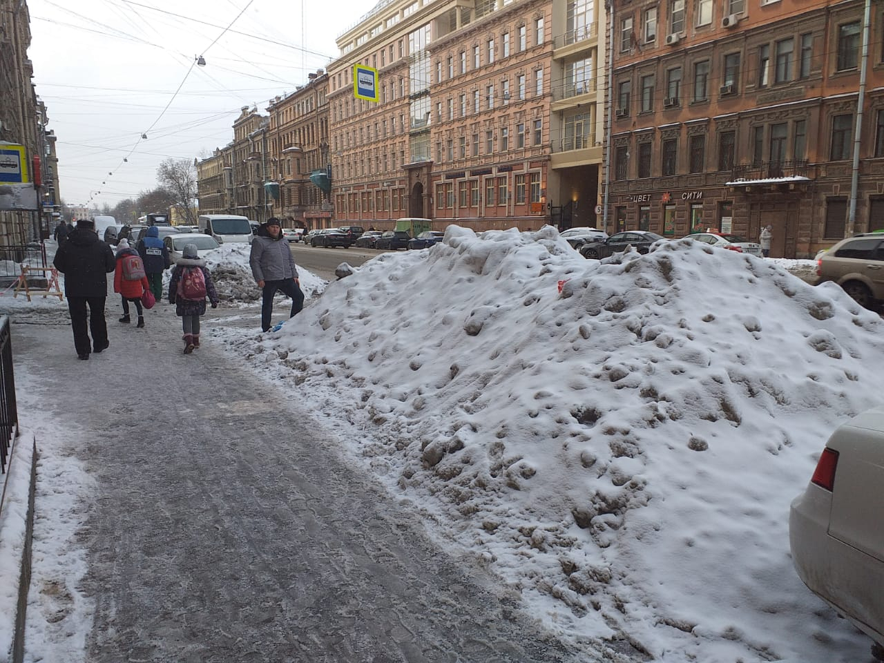 санкт петербург уборка снега