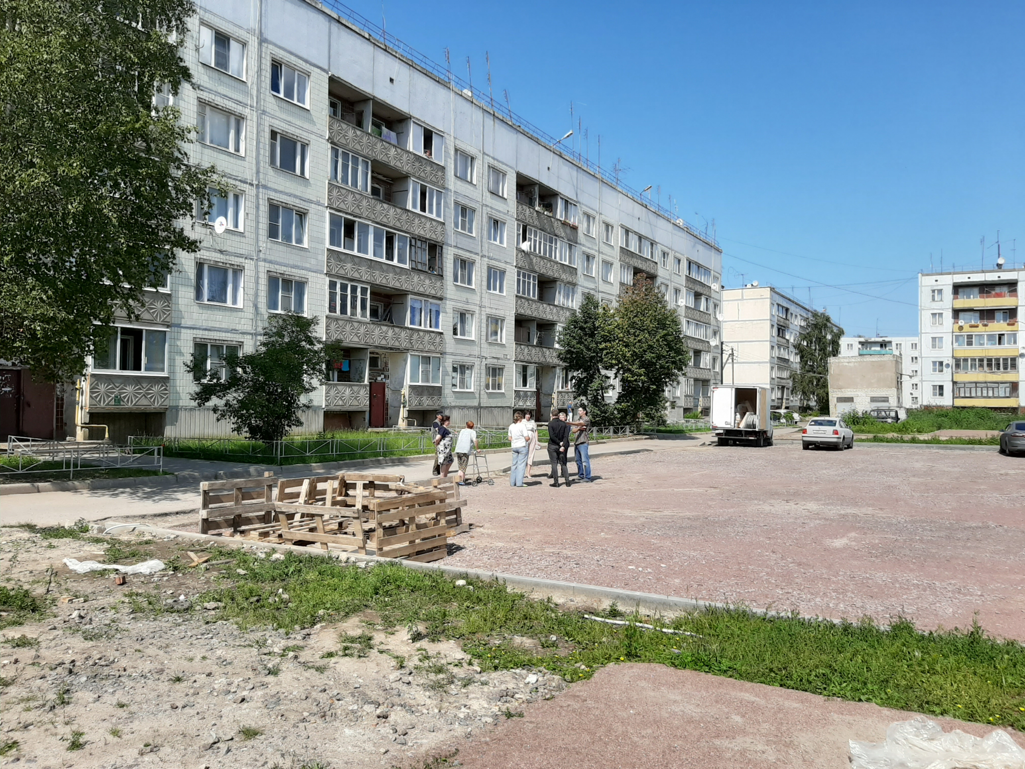 Ленинградское пгт. Поселок Назия Кировского района. Городской посёлок Назия, Кировский район, Ленинградская область. Двор в поселке. Дворы ЛЕНОБЛАСТЬ.