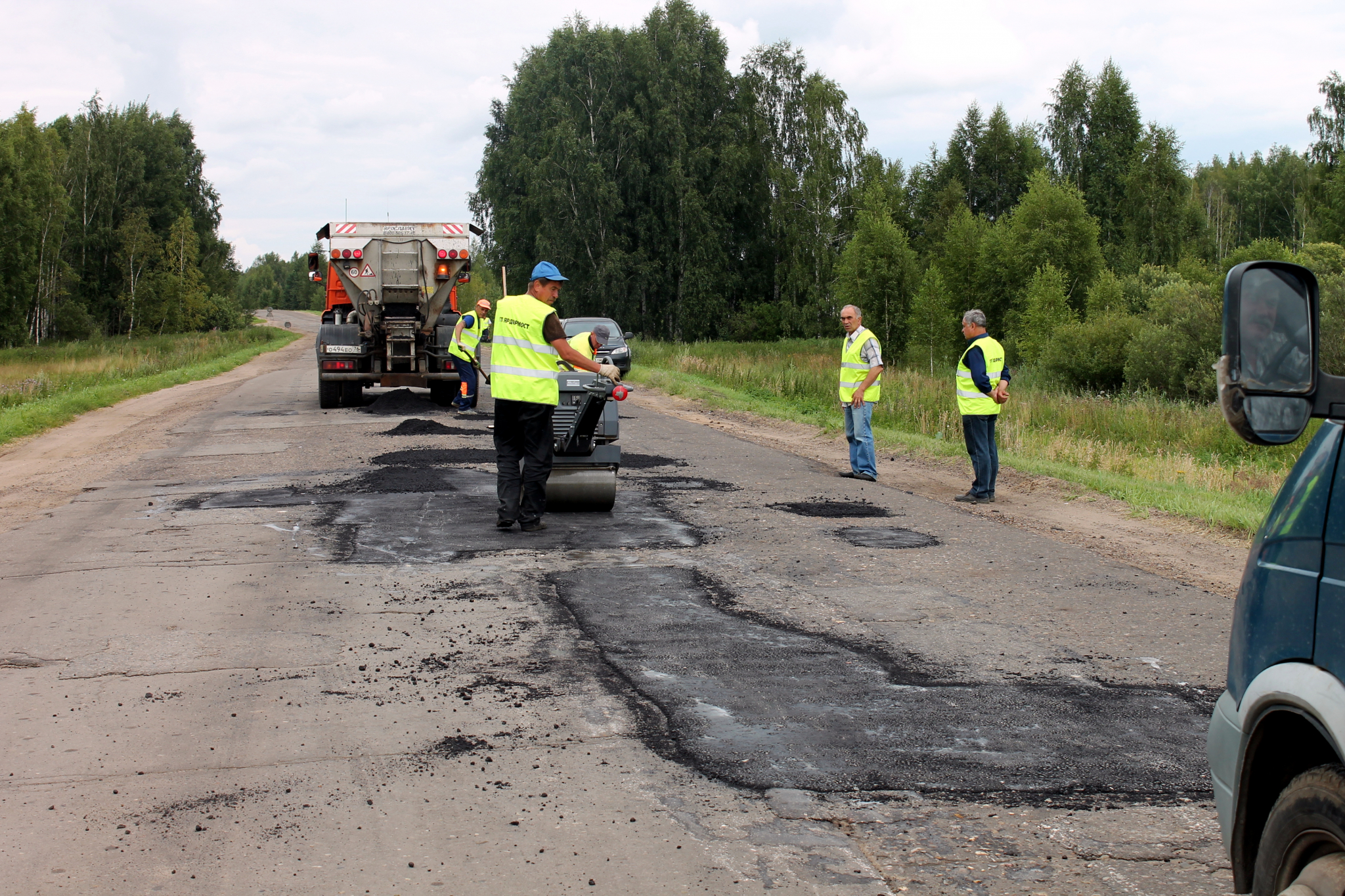 Карта убитых дорог ярославской области