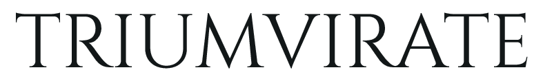 Логотип компании TRIUMVIRATE