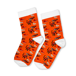 Носки оранжевые #ВсегдаРядом