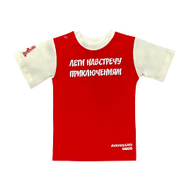Футболка (62-98) красная 