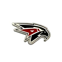 Значок металлический ястреб 