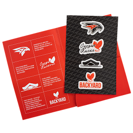 Стикерпак «Сердце Омска»