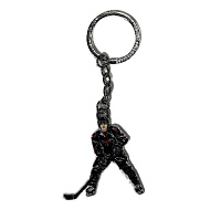 Брелок Хоккеист, металл