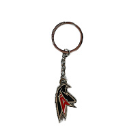 Брелок Ястреб, металл