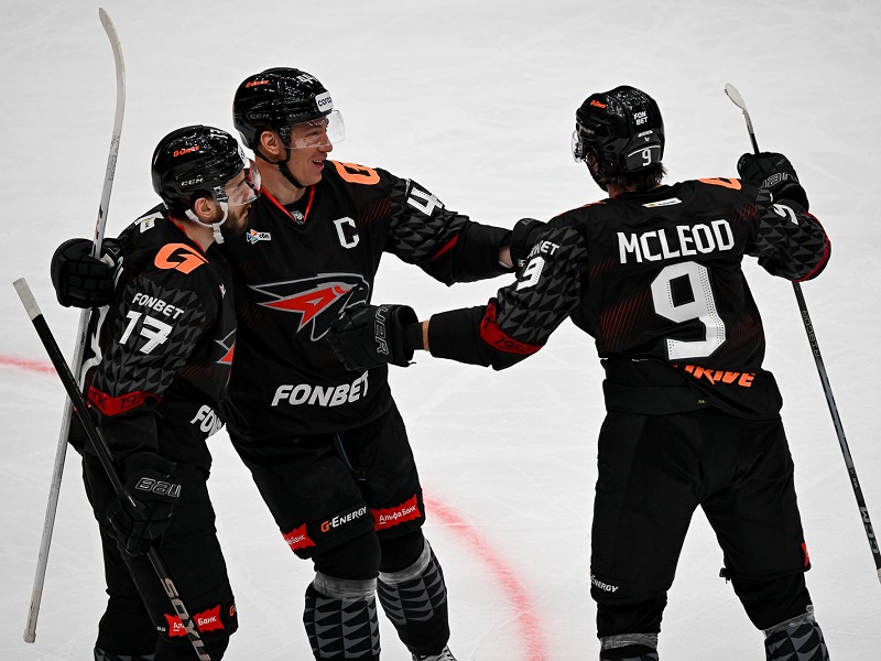 5 игроков «Авангарда» в рейтинге игроков КХЛ сезона 2025/2026, Майкл Маклауд продолжает лидировать