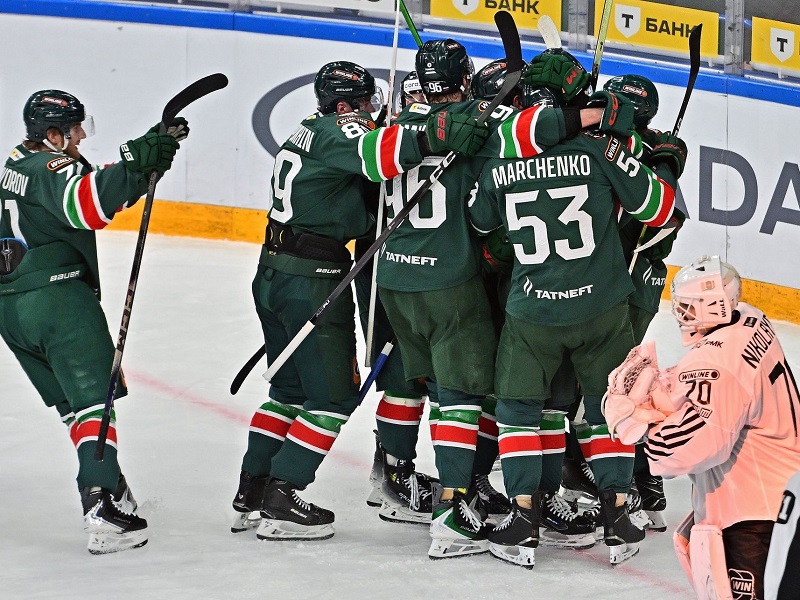 ЦСКА и «Ак Барс» победили СКА и «Трактор» в овертаймах после рикошетов, Нестеров побил рекорд Никулина. Обзор Кубка Гагарина