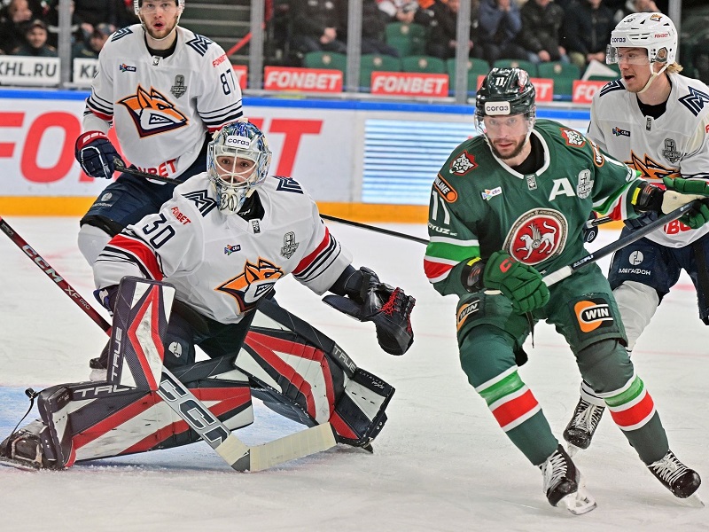 «Ак Барс» переиграл «Металлург» в третьем матче и вновь вышел вперёд в серии