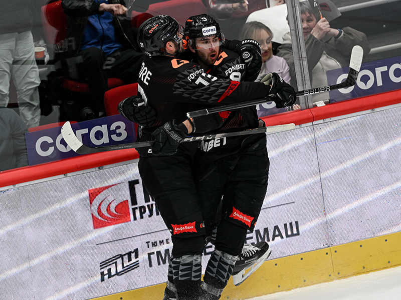 «ЗАСУШИЛИ» ПЕРВЫЙ МАТЧ | Победная раздевалка «Авангарда» после игры с ЦСКА (ВИДЕО)