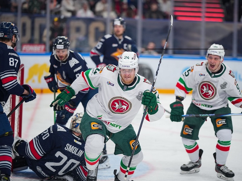 «Ак Барс» начал полуфинальную серию с уверенной победы над «Металлургом»