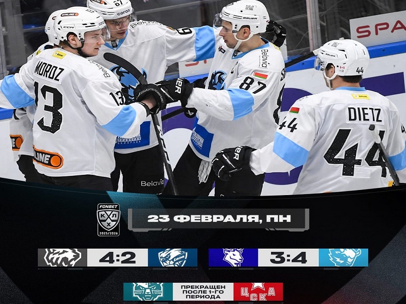 В Сочи не смогли доиграть матч, «Торпедо» опять слабее Минска. Итоги дня в КХЛ